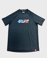 RED WHITE & MOVE PERFORMANCE TEE